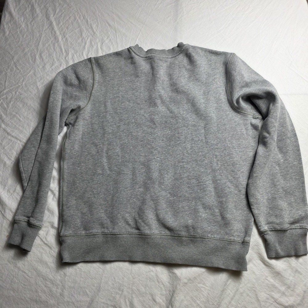 Nike Men's Sweatshirt Classic Crew Neck Gray y2k Medium